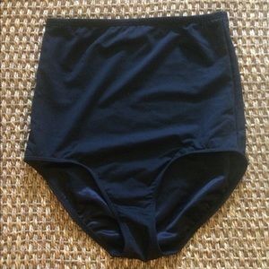 NWT Land’s End High Waisted Bikini Bottom